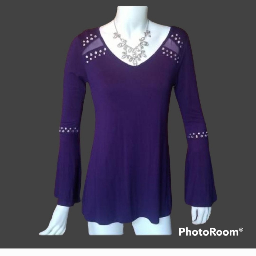 Belldini Ladies purple top Suze S